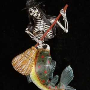 La Sirena Bruja - retablo ornament