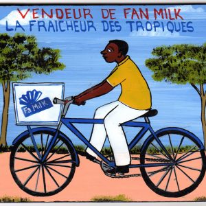 "Vendeur de Fan Milk" (#2) Mini Signboard