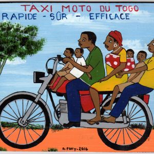 "Taxi Moto du Togo" Mini Signboard