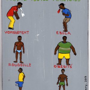 "Ici Docteur Generaliste" Mini Signboard