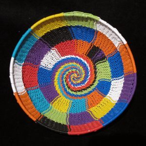Imbenge Zulu Telephone Wire Basket (bowl shape)
