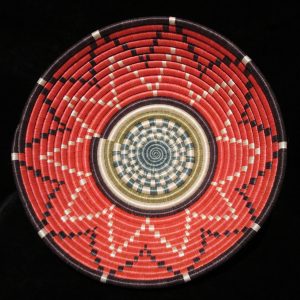 Large Coral Hope Basket