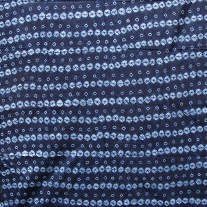 Yoruba "Adire Oniko" Indigo Tie-dye Cloth