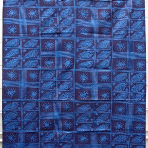 Yoruba Indigo Resist-dye "Adire Eleko" Cloth