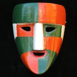 El Pocho Dance Mask from Tabasco
