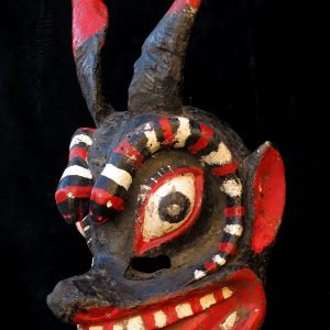 Diablo con Serpientes Mask from Mexico
