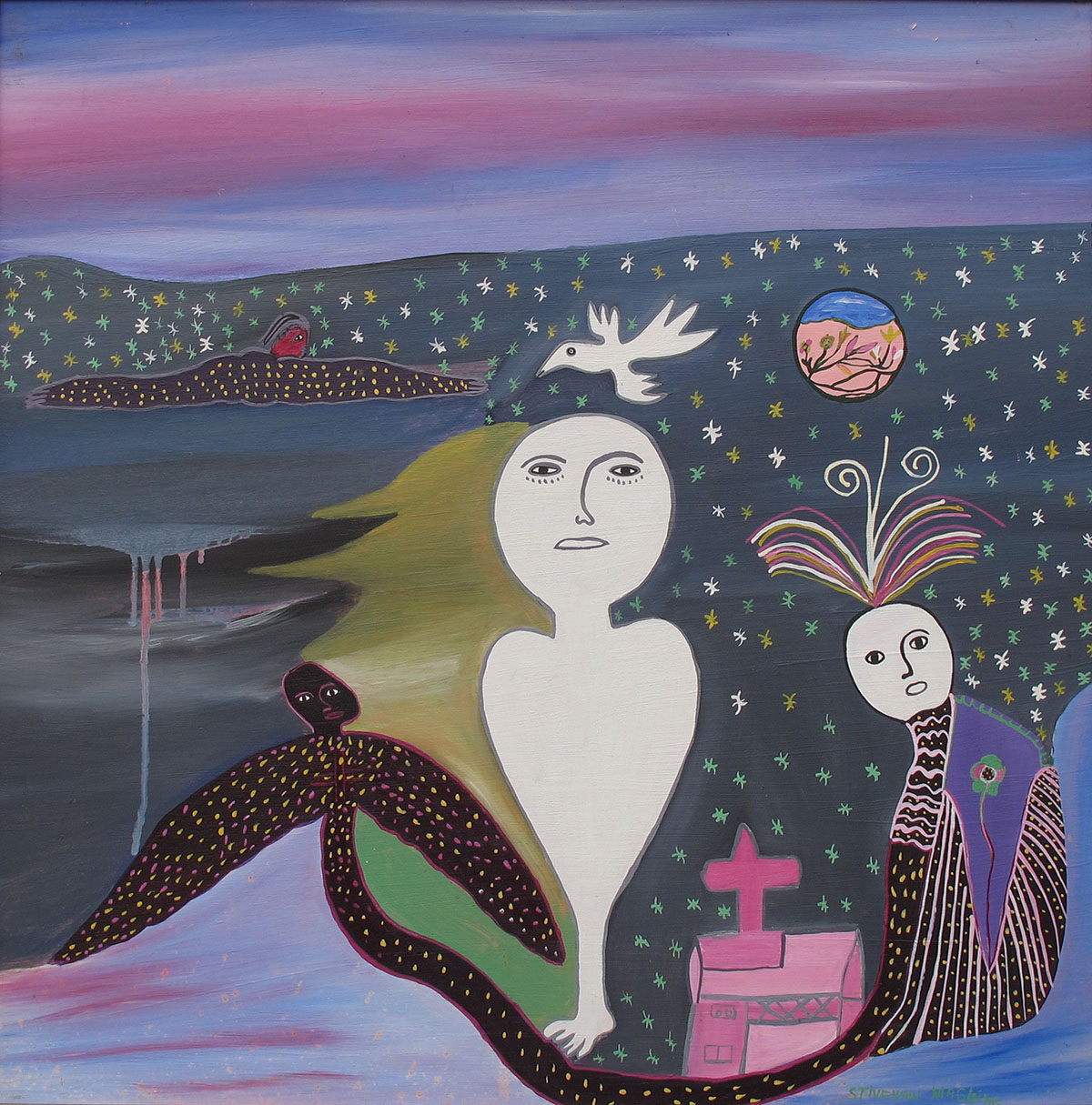 White Dove and Spirits
