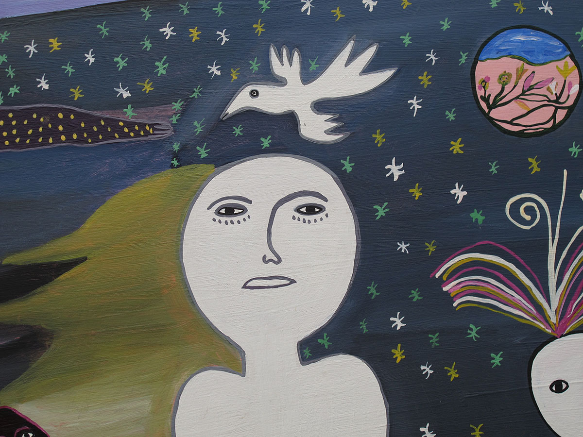 White Dove and Spirits