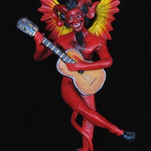 "Diablo Musico" Devil Retablo Ornament