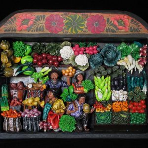 Mercado de las Verduras (Produce Market) Retablo