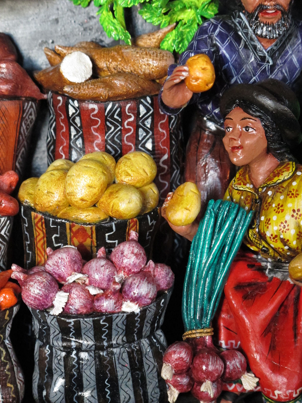 Mercado de las Verduras (Produce Market) Retablo