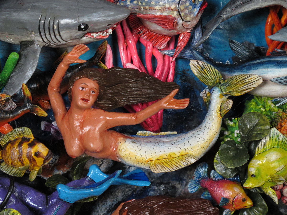 Bajo el Mar (Under the Sea) Retablo