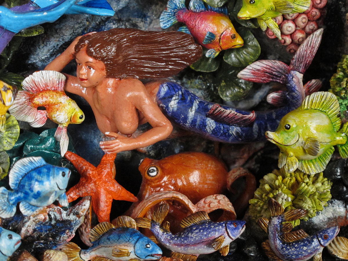 Bajo el Mar (Under the Sea) Retablo