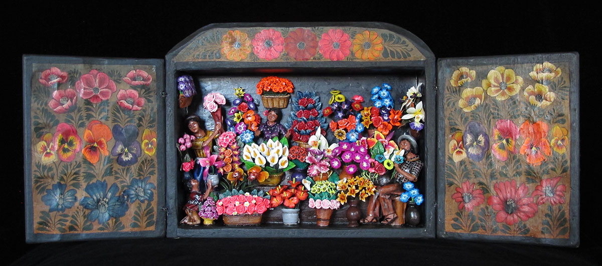 Flower Shop - Retablo