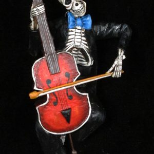 Musico Muerte - Retablo figure