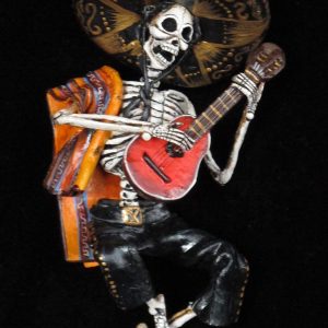 Mariachi Muerto - Retablo figure