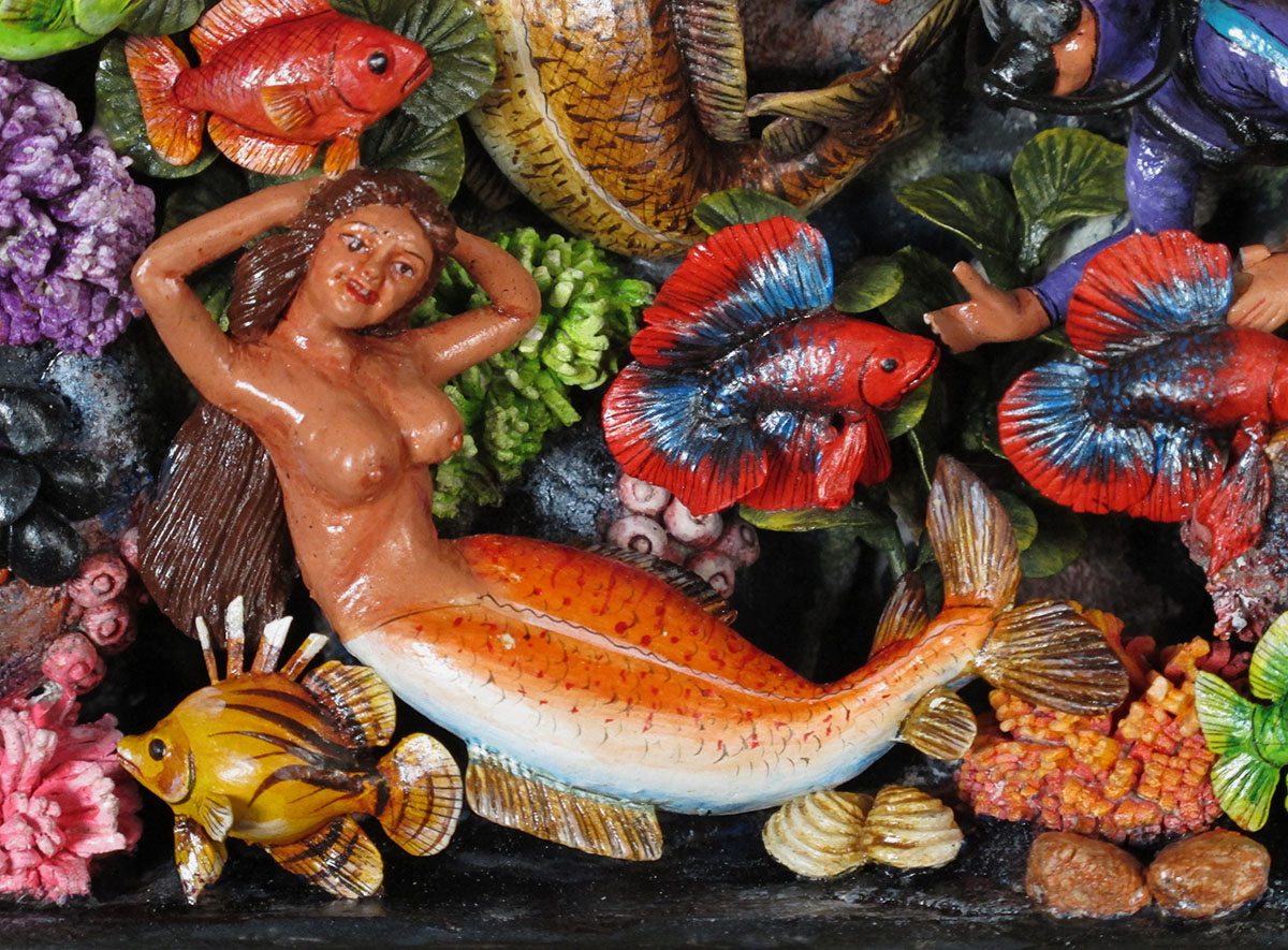 Bajo el Mar (Under the Sea) Retablo