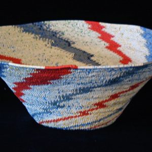Vintage "Imbenge" Telephone Wire Basket (shallow flared shape)
