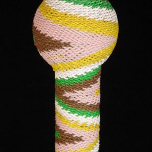  Telephone Wire-covered "Knobkerrie" Staff