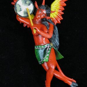 Devil with a Drum - Retablo Ornament