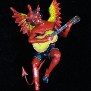 Diablo con Guitarra - Retablo Ornament