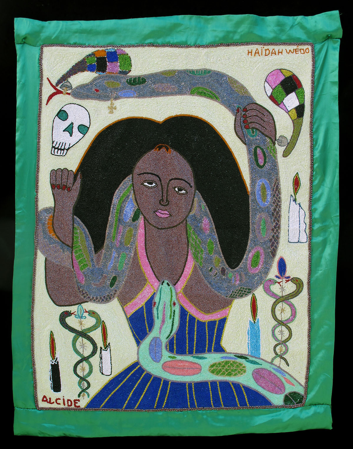 Haidah Wedo (Mamy Wata) - Vodou Flag