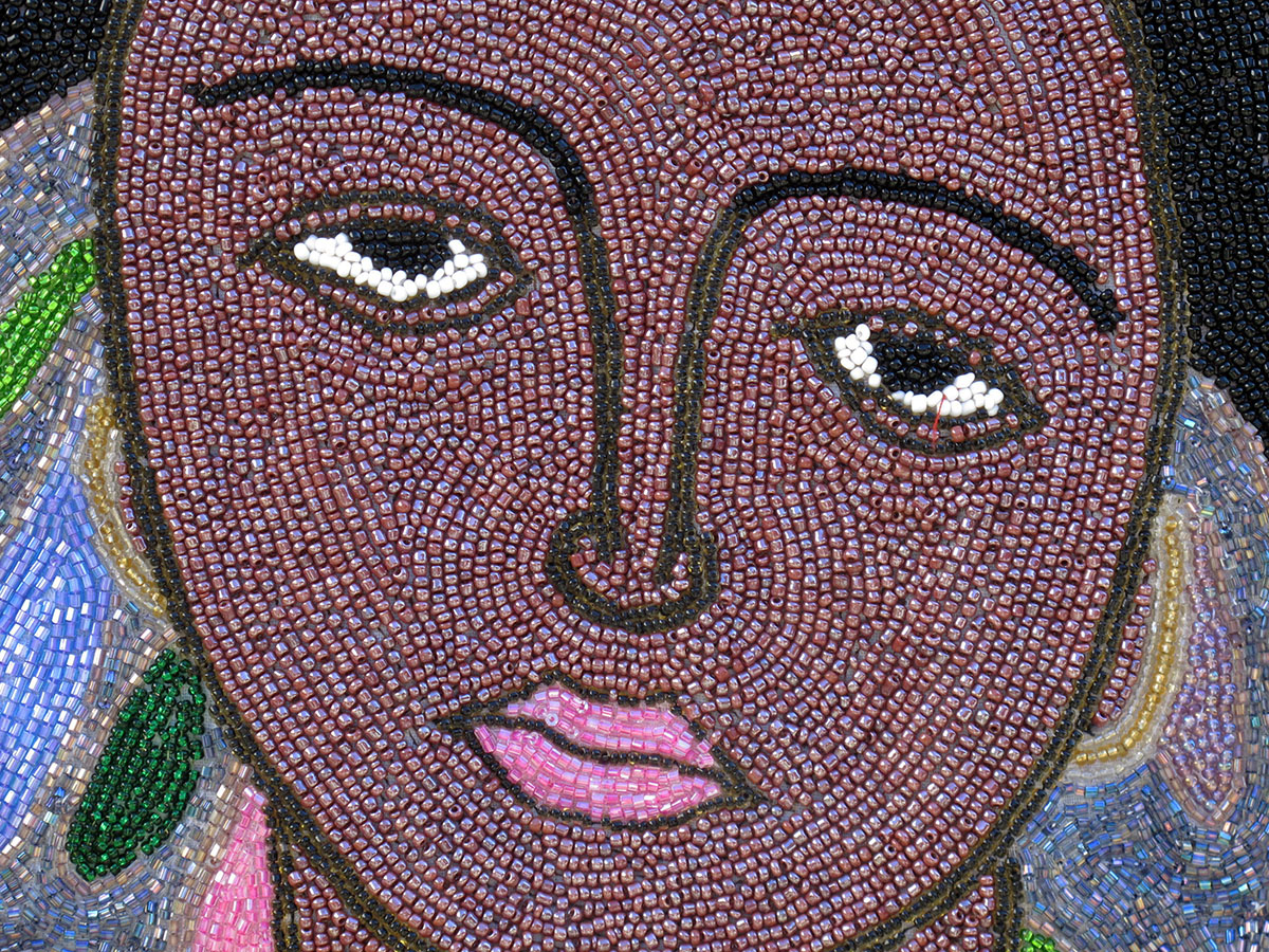 Haidah Wedo (Mamy Wata) - Vodou Flag