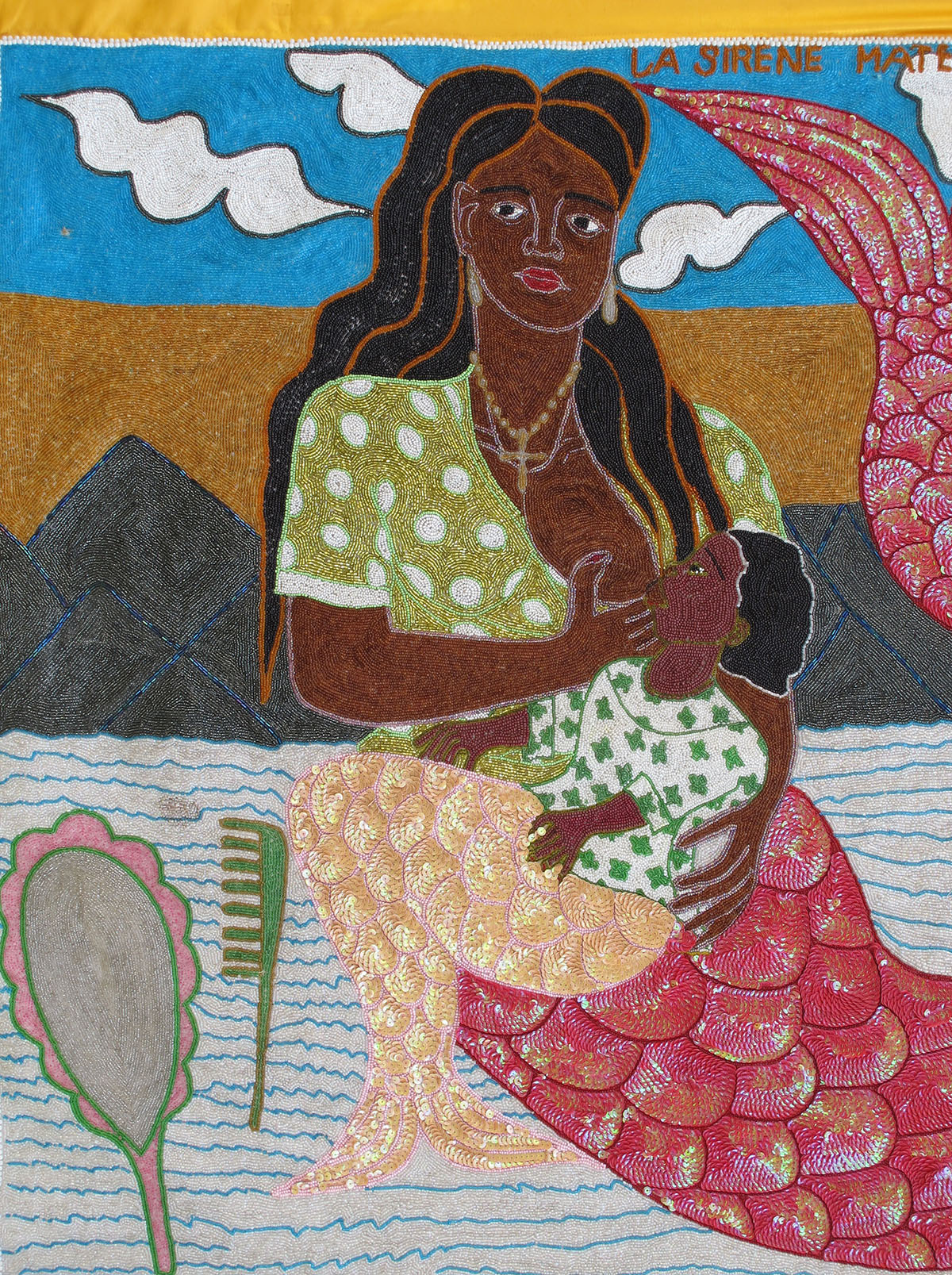 La Sirene Matenel - Vodou Flag
