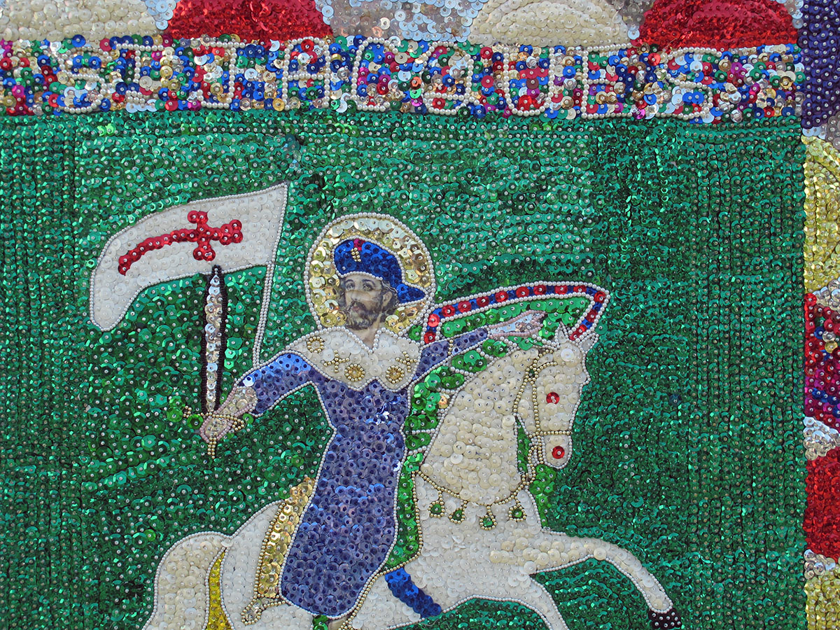 St. Jacques - Vodou Flag