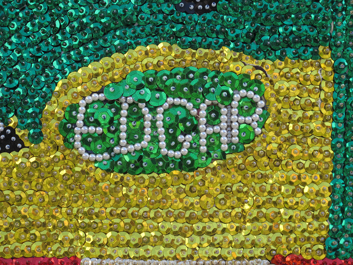 St. Jacques - Vodou Flag
