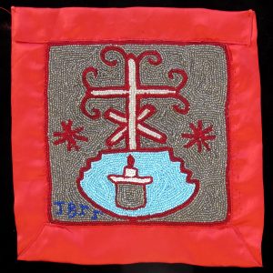 Baron La Croix - Vodou Flag