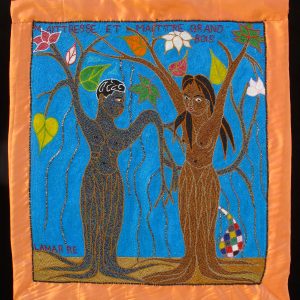 Maitresse et Maitre Grand Bois - Vodou Flag