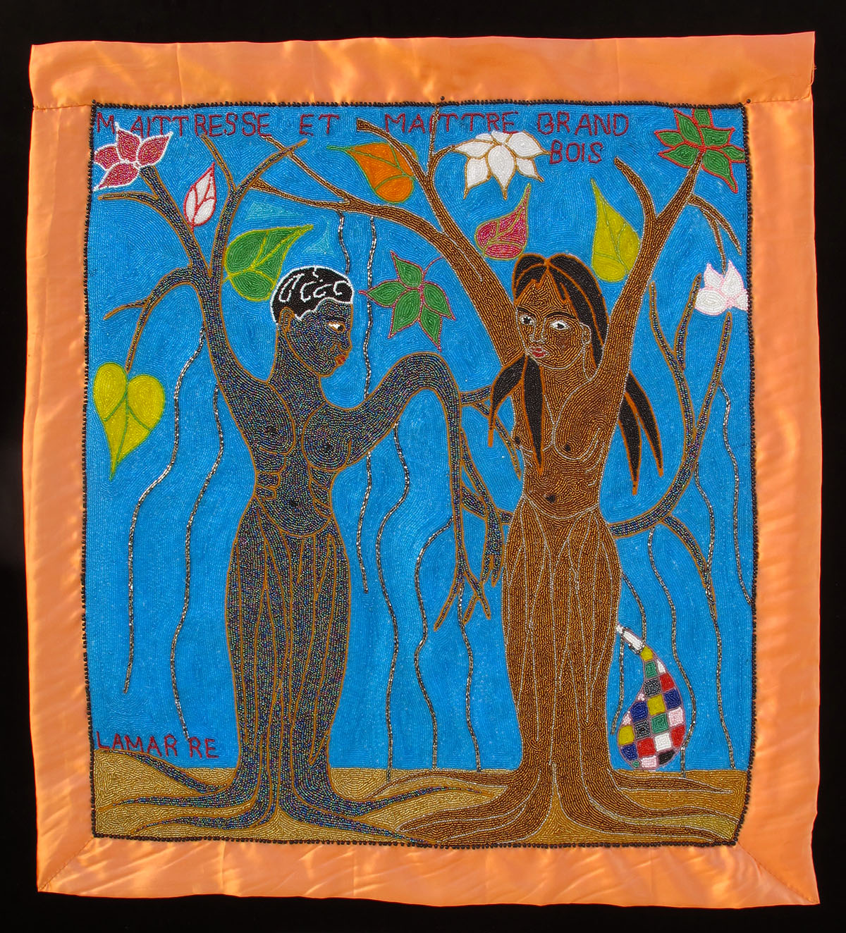 Maitresse et Maitre Grand Bois - Vodou Flag