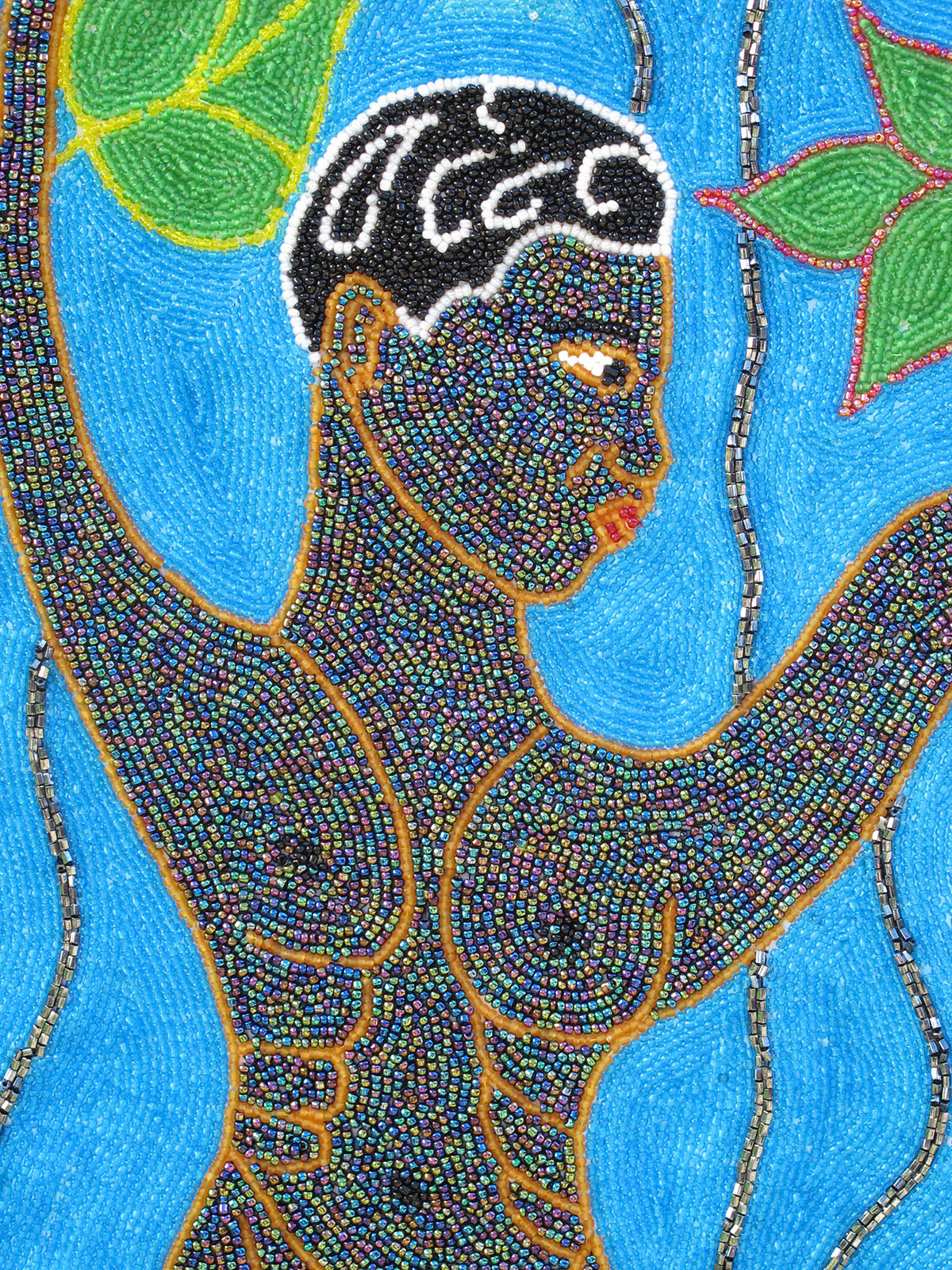 Maitresse et Maitre Grand Bois - Vodou Flag