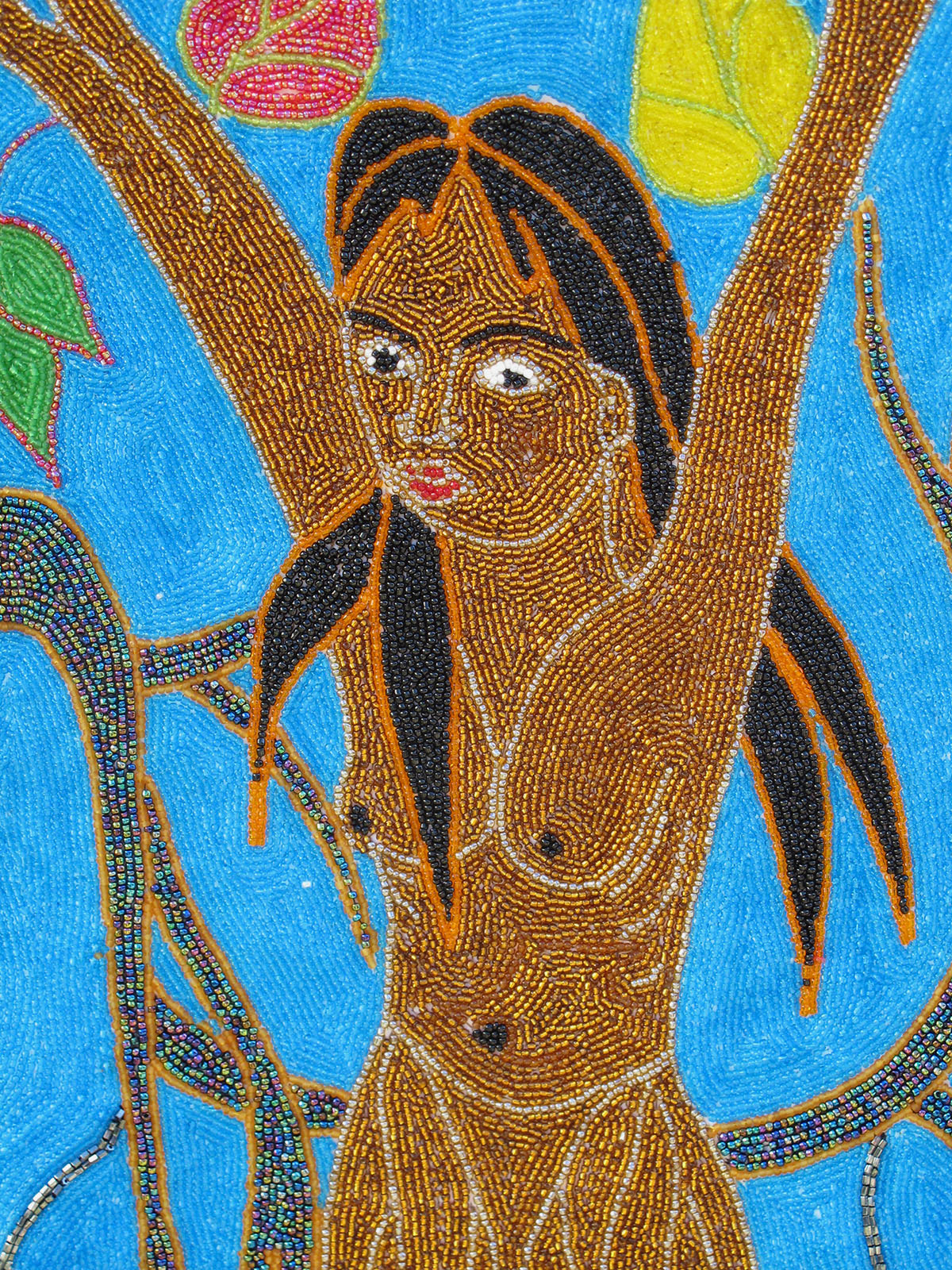 Maitresse et Maitre Grand Bois - Vodou Flag
