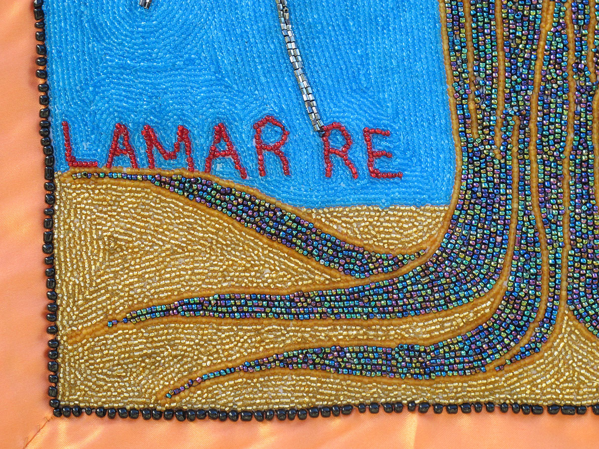 Maitresse et Maitre Grand Bois - Vodou Flag