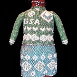"Lisa" - Beaded Doll from Capetown