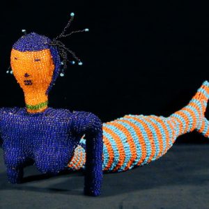 Beaded Mermaid Doll