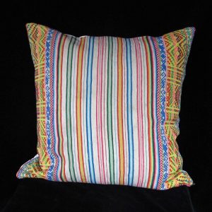 Vintage "Manta" Textile Pillow from Highland Peru