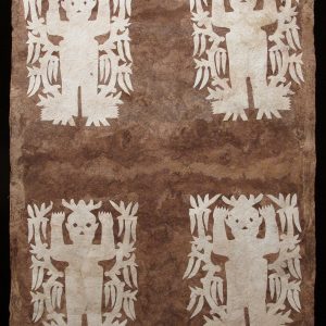 Otomi Amate Paper Spirit Painting -Chile Seed Spirits