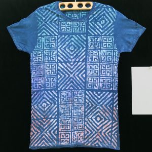 Batik T-shirt by Gasali Adeyemo - Medium