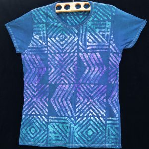 Batik T-shirt by Gasali Adeyemo - Large