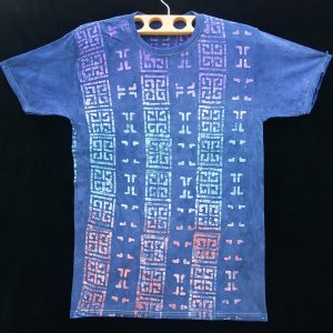 Batik T-shirt by Gasali Adeyemo - Small