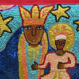 Erzulie Dantor - Vodou Flag