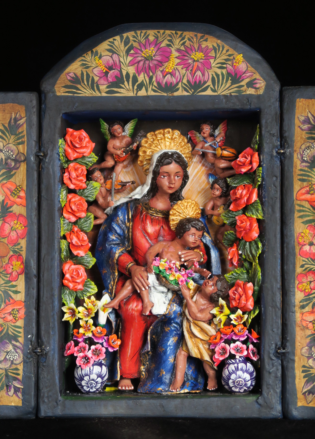La Virgen - Retablo