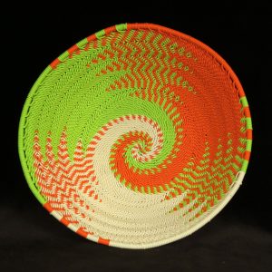 Imbenge Zulu Telephone Wire Basket (bowl shape)