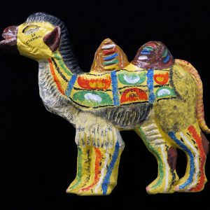 "Le Chameau" - Vintage Haitian Papier Maché