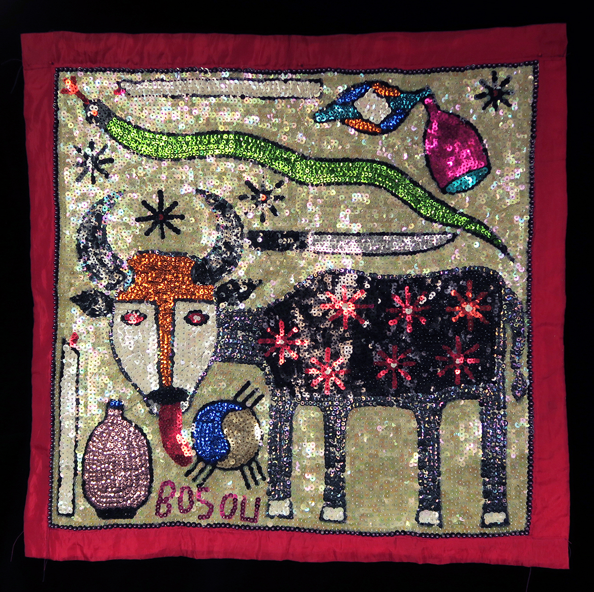 Bosou - Vodou Flag