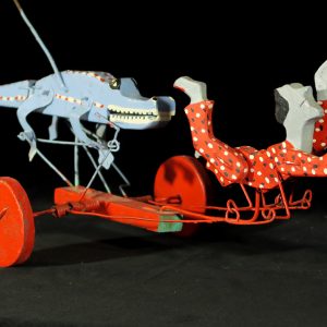The Swimmer and the Crocodile Pushtoy