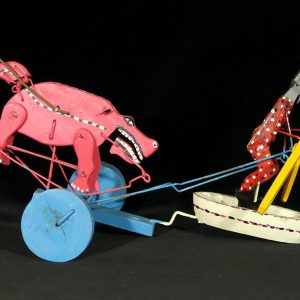 The Hippo and the Boater Pushtoy